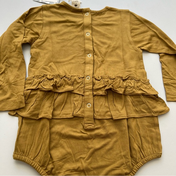 NWT Kate Quinn fennel bamboo long sleeve double skirted bubble size 18-24m - Picture 8 of 10